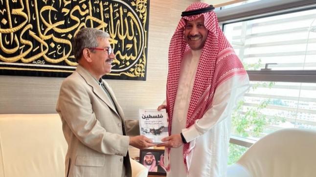 سفير خادم الحرمين لدى الاردن يلتقي الكاتب والإعلامي حماده فراعنة