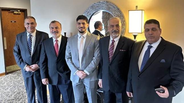 الباشا د. محمد الملاعبة يحتفل بعقد قران نجله مؤيد في شيكاغو – صور 