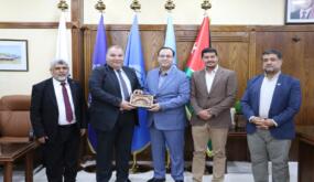 جامعة الزرقاء تستقبل وفدًا من حزب الإصلاح