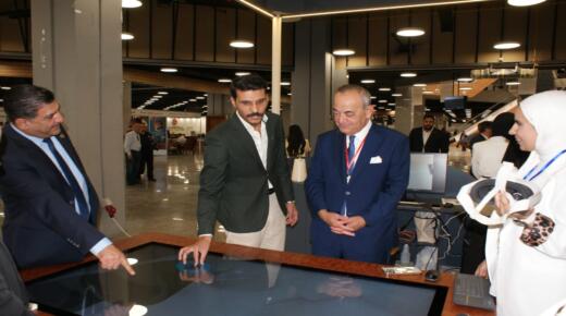 الهندي يشارك بافتتاح المعرض العربي الدولي للأثاث والديكور والتشطيبات وصناعة الأخشاب في عمّان