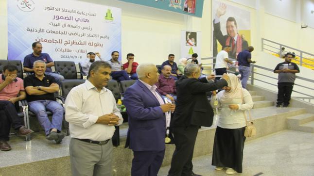 طالبة من جامعة الزرقاء تفوز بالمركز الاول في بطولة اتحاد الجامعات الاردنية للشطرنج