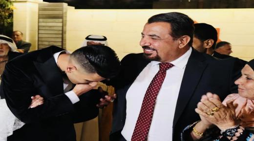 محمد علي عليان الزبون يدخل قفص الزوجية … مبارك – صور