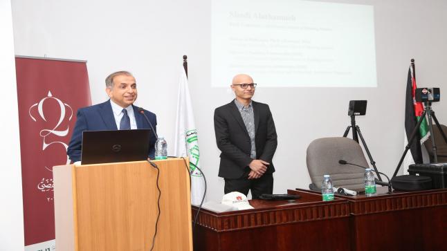 جامعة الزيتونة الأردنية تنظم ندوة علمية متخصصة في تقنيات التقاط الواقع للمشاريع الإنشائية