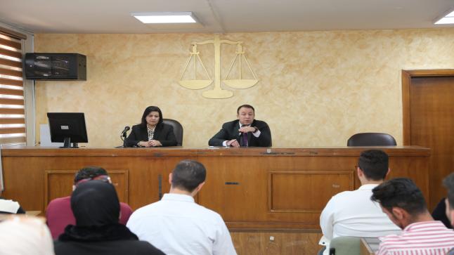 لقاء الطلبة الجدد في كلية الحقوق بجامعة الزيتونة الأردنية.