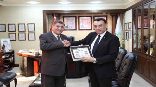 جامعة الزيتونة الأردنية تستقبل رئيس محكمة الاستئناف العالي في مصر لبحث التعاون الأكاديمي والقانوني