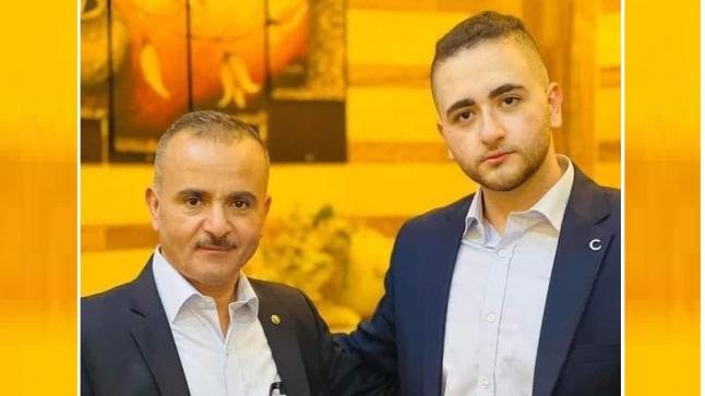 فراس العقرباوي يهنيء نجله ” يزن ” بمناسبة مناقشة مشروع تخرجه من جامعة العلوم التطبيقية الخاصة 
