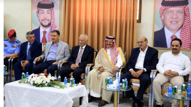 العيسوي يرعى احتفال أبناء قضاء ماعين في مأدبا بالمناسبات الوطنية