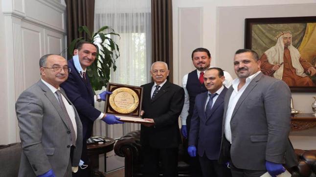 مجلس نقابة التوظيف يلتقي رئيس الديوان الملكي العامر