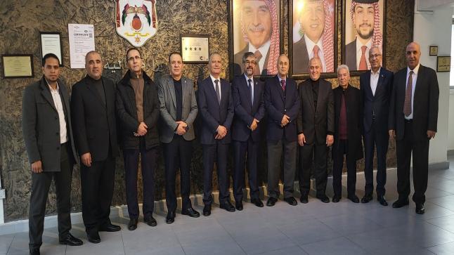 أبو علي يلتقي مجلس إدارة جمعية المحاسبين القانونيين