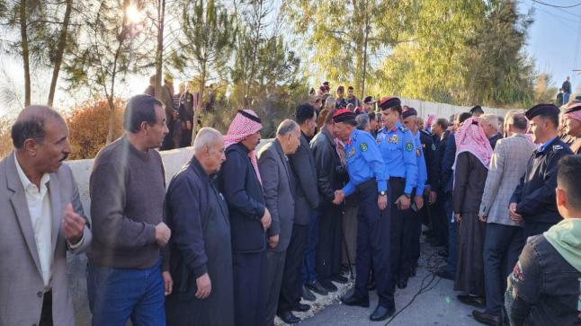 تشييع جثمان الوكيل خالد فرحان العبادي