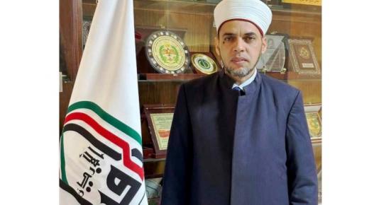 المعتصم بالله الهامي التميمي يهنيء فضلية الشيخ د. احمد حراسيس