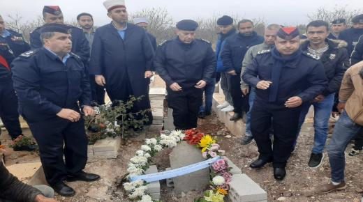 تشييع جثمان الوكيل حسن سامح حسن عبيدات