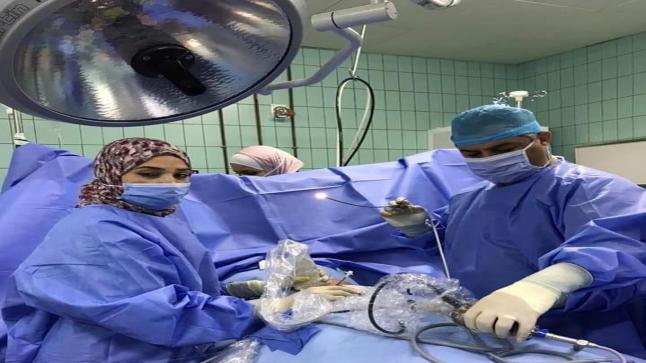 لأوّل مرة في الأردن وفي منطقة بلاد الشام فتح مجرى البول لجنين داخل رحم والدته بواسطة التنظير والليزر
