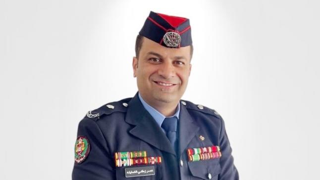 الرائد عمر زكي الشمايلة … مبارك الترفيع