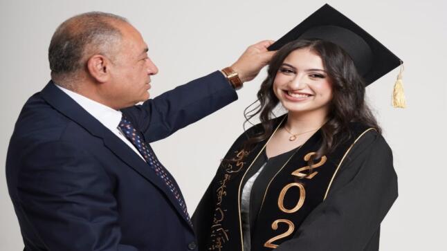 جنى محمد سلطان … مبارك نجاحك بالثانوية العامة بتميز