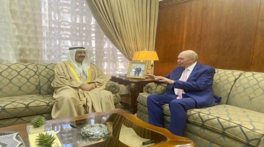 الفايز يلتقي سفيري البحرين والمكسيك لدى المملكة