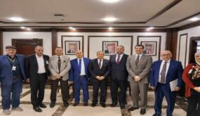 *لقاء رئيس وأعضاء مجلس إدارة جمعية المستشفيات الخاصة مع مدير عام المؤسسة العامة للضمان الاجتماعي*