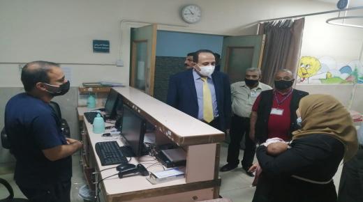 مدير مستشفى الزرقاء الحكومي د. محمود دولة يتفقدقسم الطواري ثاني ايام عيد الفطر السعيد – صور