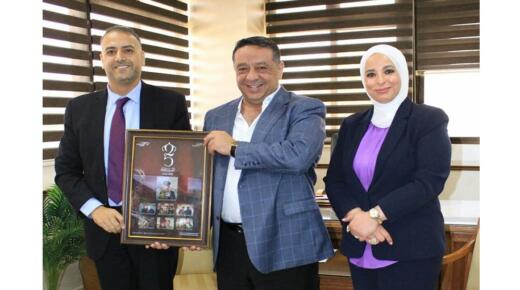 الداوود يستقبل مدير عام مؤسسة التدريب المهني