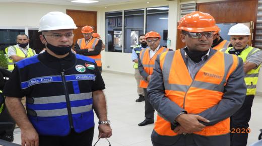 الدكتور النسور يطلع محافظ الكرك والمجلس الأمني في المحافظة على أعمال “البوتاس العربية” وإنجازاتها