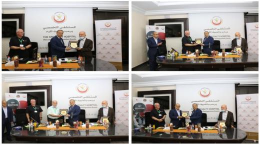 التخصصي ينهي بنجاح تدريب أطباء من قطاع غزة للتعامل مع الإصابات والحوادث الحرجة في القطاع