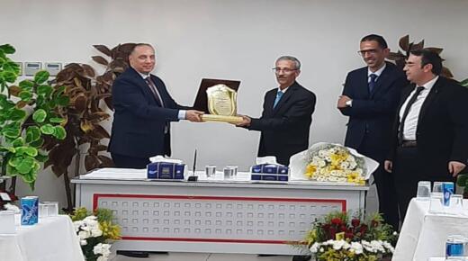 تكريم السيد ناصر بدوي مدير فرع البنك الاسلامي الأردني فرع الزرقاء الجديدة بمناسبة إحالته على التقاعد