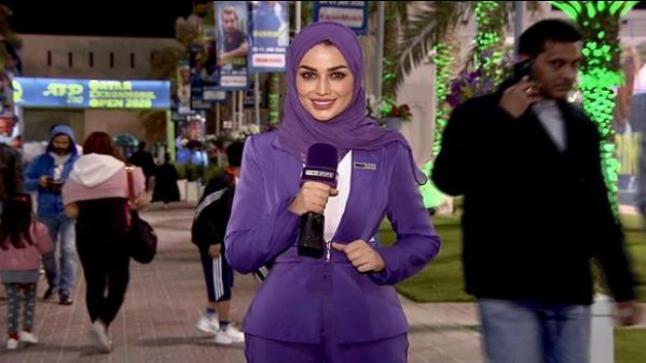 هديل رياض تستضيف فنغير في لقاء مصور قبل المونديال