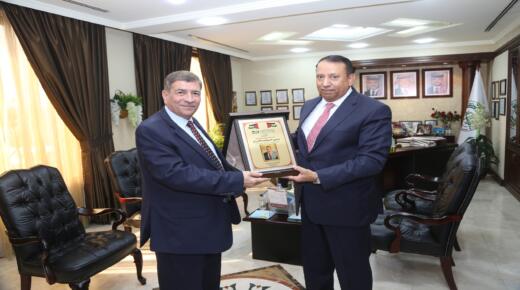 برعاية العيـن حسين باشا الحواتمة، احتفال ذكرى الوفاء والبيعة في جامعة الزيتونة الأردنية