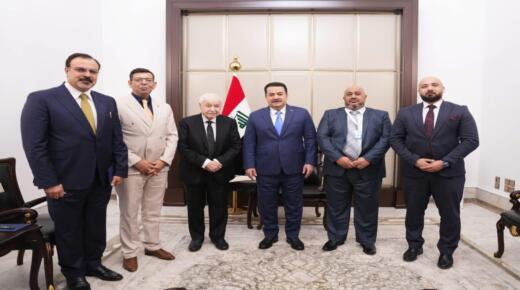 رئيس الوزراء العراقي يستقبل وفد الشبكة العربية للإبداع والابتكار