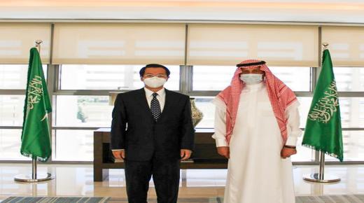 سفير المملكة العربية السعودية لدى المملكة الأردنية الهاشمية يلتقي السفير الصيني