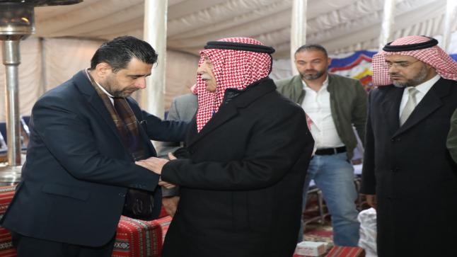 مندوبا عن الملك وولي العهد.. العيسوي يقدم واجب العزاء لذوي المتوفيات بحادث سير سلحوب