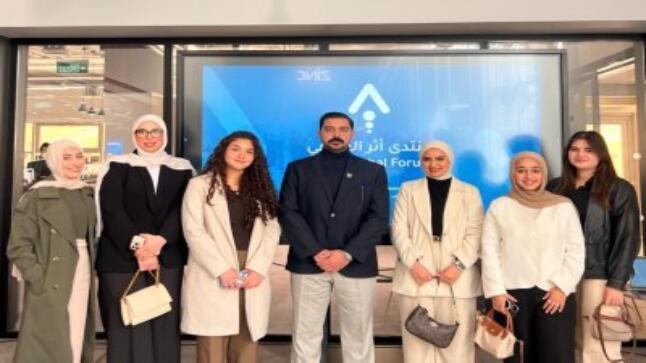 《صيدلة》عمان الأهلية تشارك بمنتدى أثر العالمي برعاية وزارة الشباب