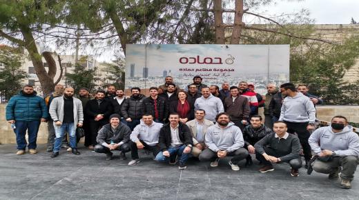 فريق “أشاوس حماده” في خدمة مبادرة “معاً كرمالهم”