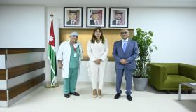 الاميرة دينا مرعد تزور مستشفى “الكندي” وتشيد بمبادرته المجانية للكشف المبكر عن سرطان “البروستات”