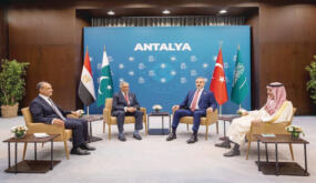 السعودية : ابن فرحان يبحث مع روبيو المستجدات ويشارك في «الوزاري الرباعي»