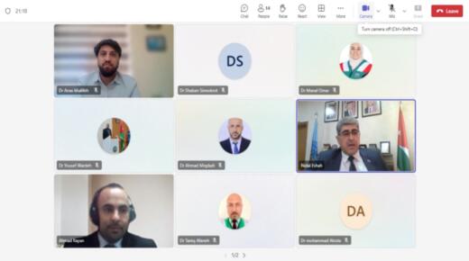 كلية التمريض في جامعة الزرقاء تعقد اجتماعها الاستشاري الثاني