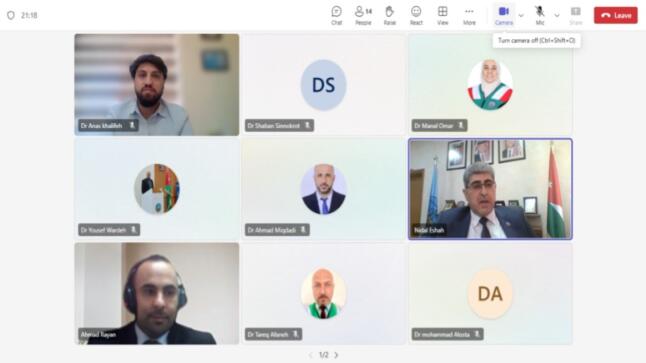 كلية التمريض في جامعة الزرقاء تعقد اجتماعها الاستشاري الثاني