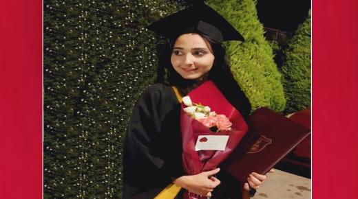 سارة ابراهيم الرمحي ….مبارك التخرج من ام الجامعات الاردنية