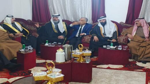 سفير النوايا الحسنه عبدالله العفيشات يكرم الحاج إسماعيل الحاج حسن “أبو لؤي” الديسي في أجواء وطنية وأخوية مميزة