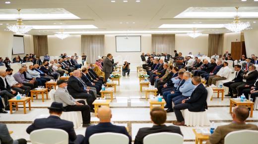 آل الحموز وآل الحموري نسايب .. زهدي الحسن طلب الدكتور زين العابدين اعطى-صور