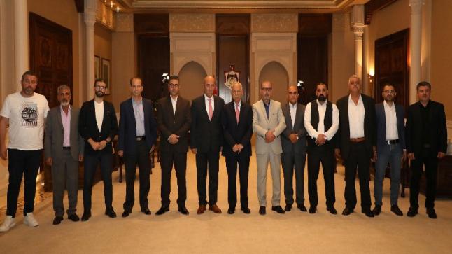 العيسوي يلتقي وفد من اهالي لواء فقوع بمحافظة الكرك ووفدا من أهالي المزار الشمالي/ محافظة أربد