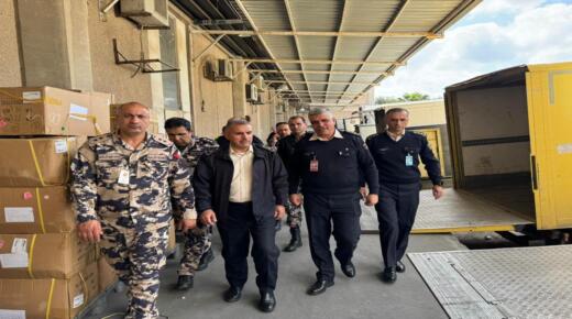 العكاليك يثمن جهود العاملين في مطار التخليص ويؤكد جاهزية المركز للتعامل مع حركة الترانزيت