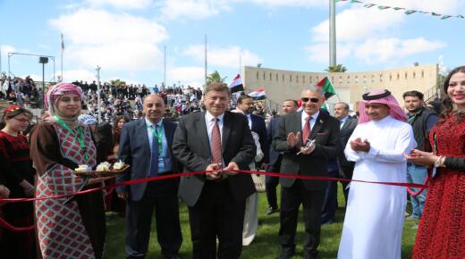 رئيس جامعة الزيتونة الأردنية يفتتح معرض الجاليات العربية الثاني عشر بحضور دبلوماسي وثقافي واسع – صور وفيديو