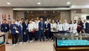 طلبة التكنولوجيا المالية في جامعة فيلادلفيا يطّلعون على أحدث الابتكارات وأنظمة الدفع الإلكترونية في البنك المركزي الأردني