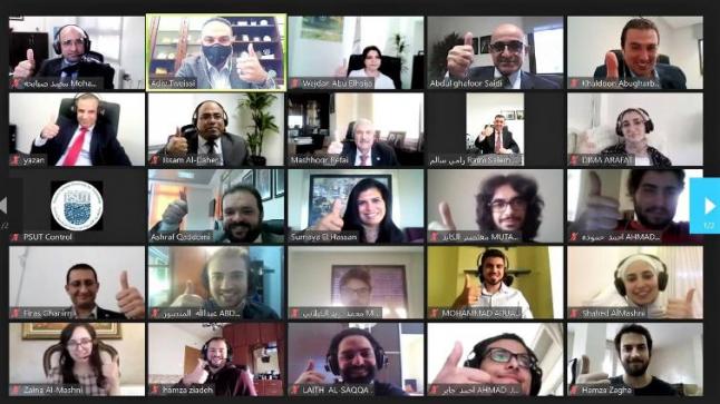 الأميرة سميّة بنت الحسن المعظمة تلتقي الطلبة الحاصلين على بطولة العالم في مسابقة البرمجة IEEEXTREME