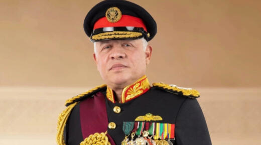 عكوبة يهنئ جلالة الملك بعيد الجلوس الملكي وذكرى الثورة العربية الكبرى ويوم الجيش