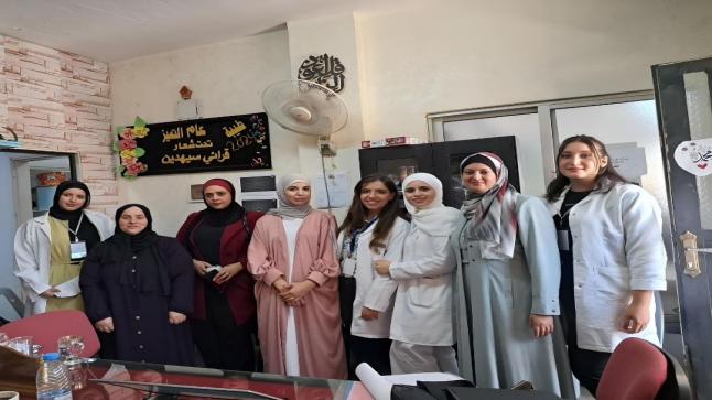 قسم التغذية السريرية في فيلادلفيا يقيم يومًا توعويا في النادي الصيفي لمركز طيبة القرآني في عين الباشا