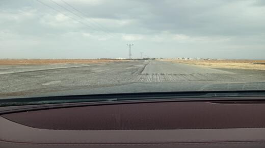 أهالي منطقة الجيزة يعربون عن استيائهم من تأخر إنجاز العمل في شارع أم رمانة