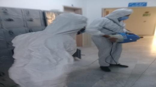 جامعة فيلادلفيا تنظم حملة لتعقيم مبانيها ضد ” كورونا “