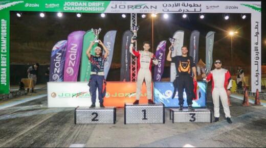 عبدالله حمادة يحصد المركز الثاني في بطولة “دريفت الأردن” – فيديو